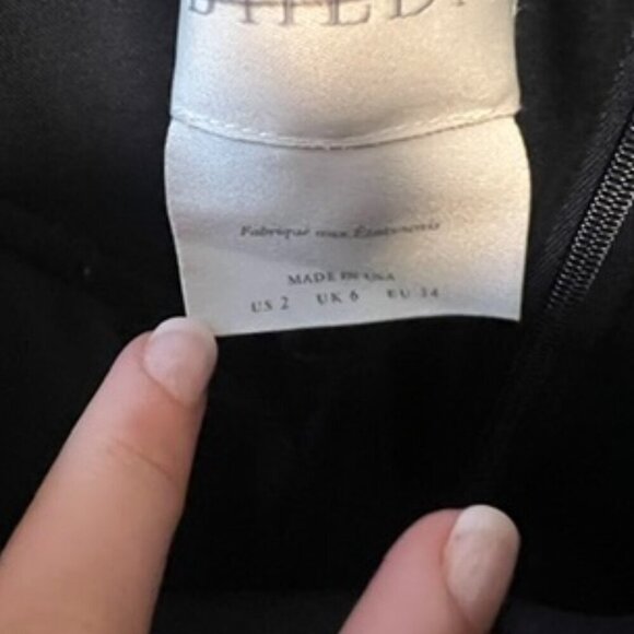 BHLDN Adalynn Strapless Stretch Crepe Maxi Gown - Picture 9 of 13